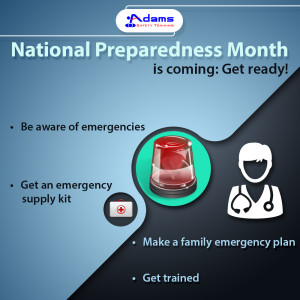 National Preparedness Month is coming: Get ready!