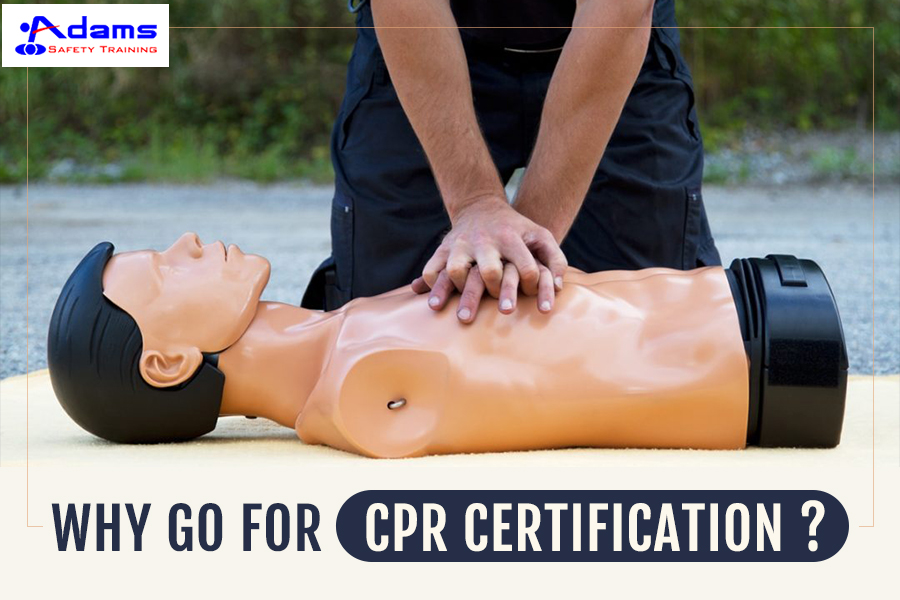 Why Go for CPR Certification | Adams Safety Training